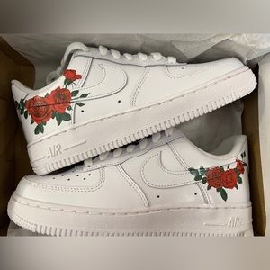 Custom Nike shoes available to order in any size.